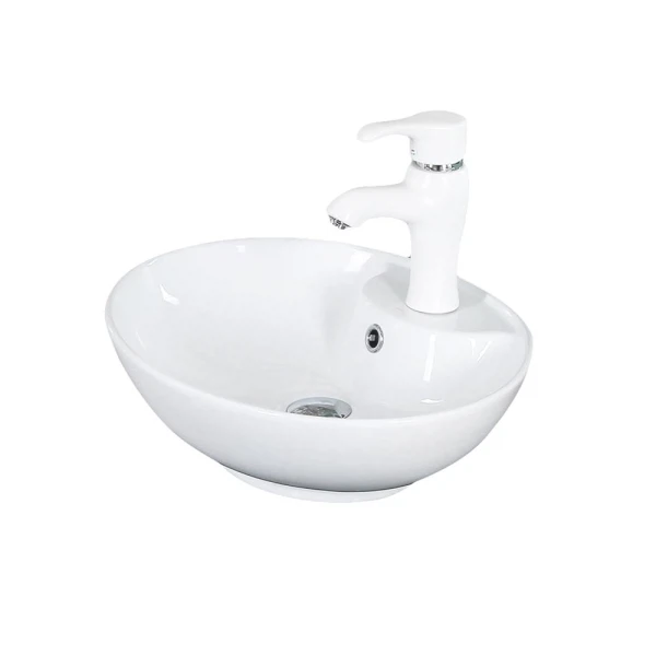 

раковина накладная melana 78197-805, Белый
