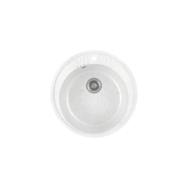 

мойка кухонная мраморная greenstone 51x51 grs-05s-331 белый