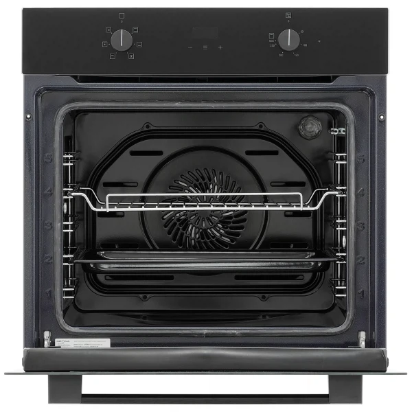 

духовой шкаф электрический 60см черный, krona magnete 60 bl/bl