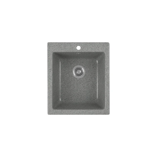 

мойка кухонная мраморная greenstone 41,5x49 grs-17-309 темно-серый