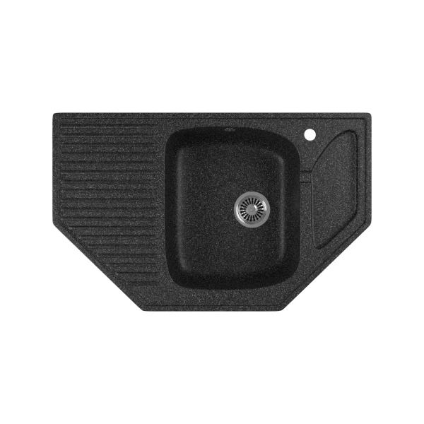 

мойка кухонная мраморная greenstone 80x50 grs-10-308 черный