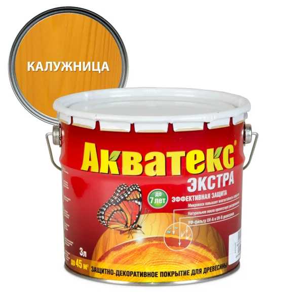 Защитно-декоративное покрытие акватекс экстра
