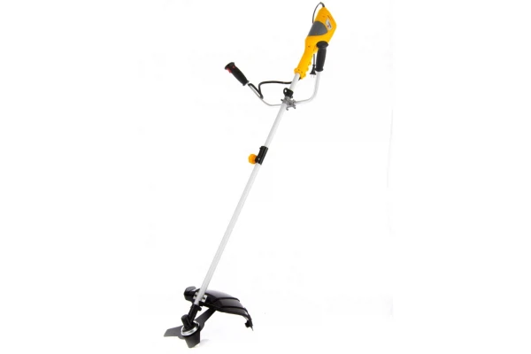 

электротриммер te-1400, 1400 вт, катушка+диск, разборная штанга 7.16 кг denzel 96612