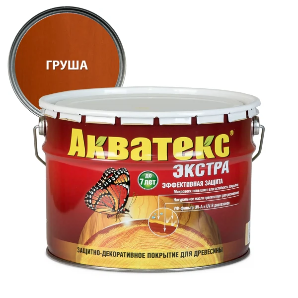 Защитно-декоративное покрытие акватекс экстра