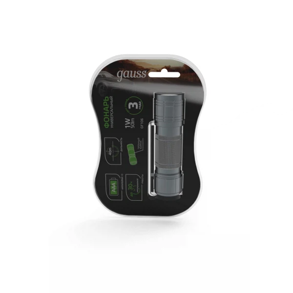 Фонарь прожекторный gauss gfl701 5w 280лм