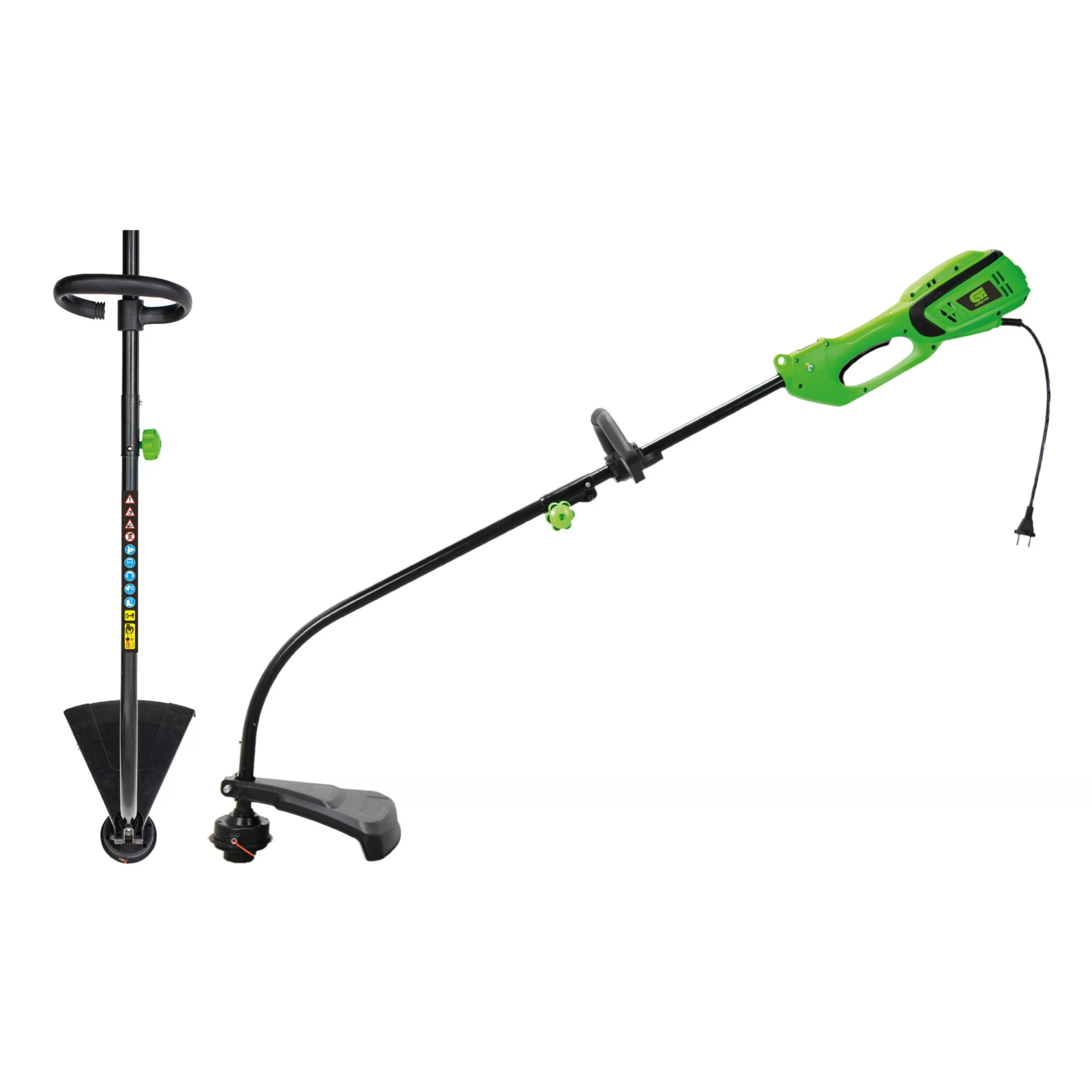 Изображение товара Электрический триммер эки-1100 1100 Вт разборная штанга Сибртех для газона