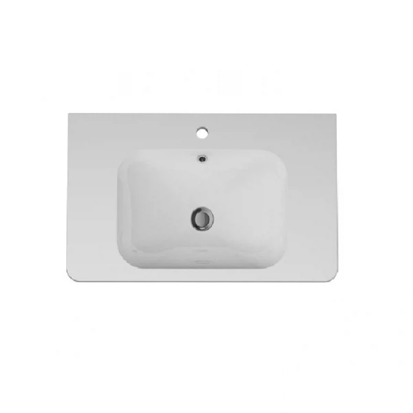 Фото Раковина мебельная am.pm bliss 79.5см m55wpx0801wg, белый,глянец