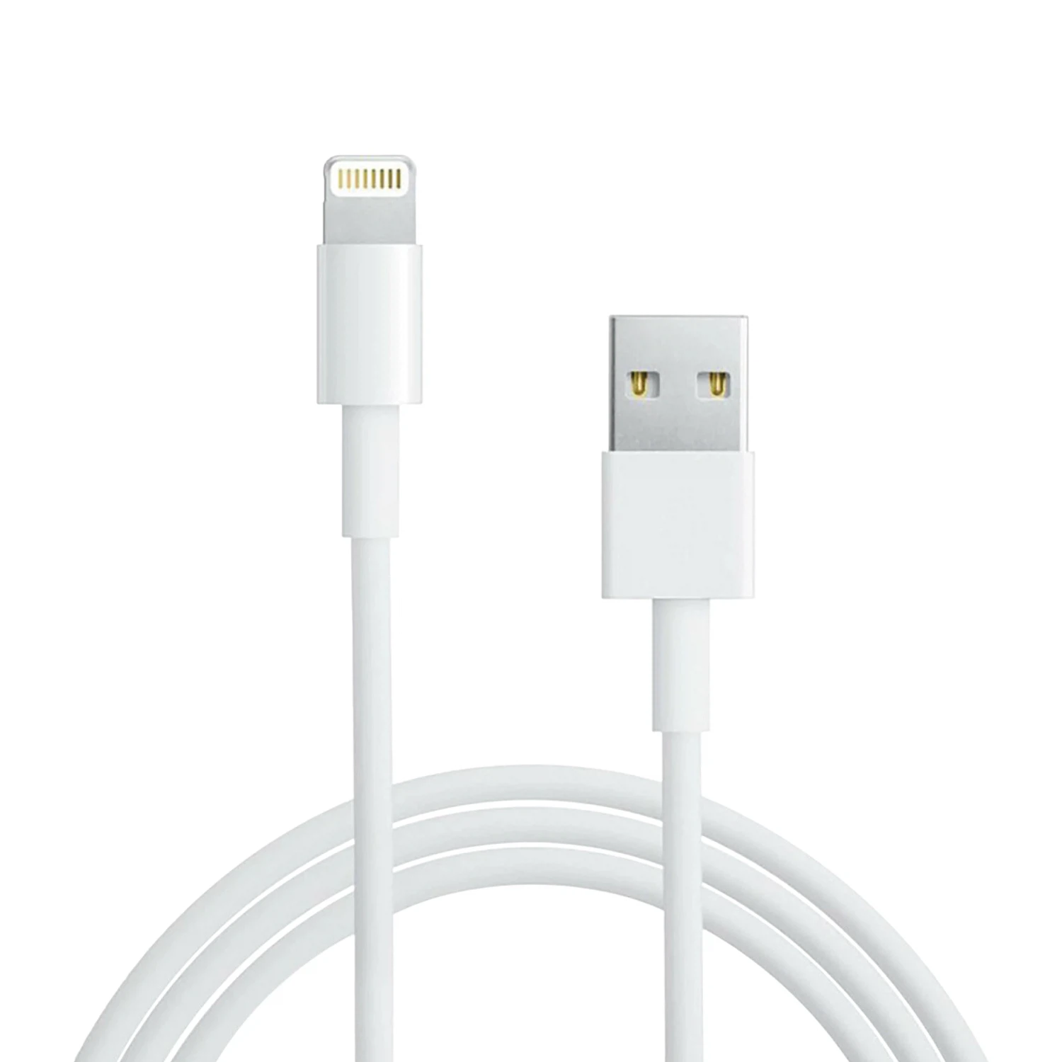 Изображение товара Кабель USB-A – Lightning, 2,4А, 2м, ПВХ, белый REXANT Изображение товара Кабель USB-A – Lightning, 2,4А, 2м, ПВХ, белый REXANT