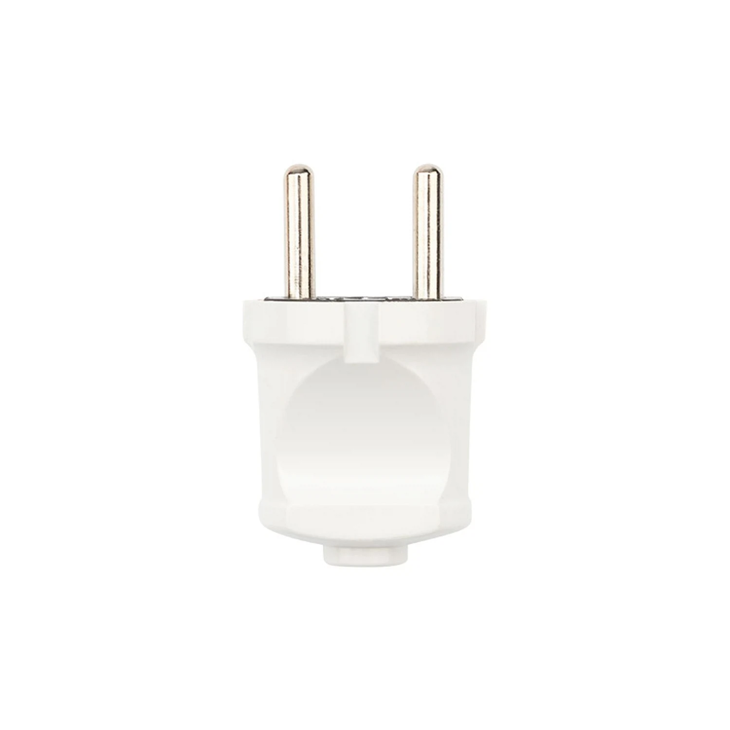 Изображение товара Вилка электрическая (пластик, б/з, прямая, белая, 6А), Rexant, 11-8933