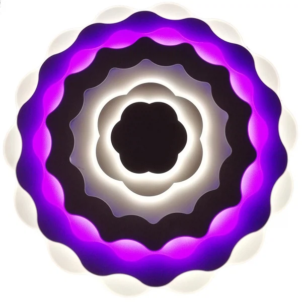 Светильник потолочный hiper cassiopea h817-3 ledх1х128вт белый