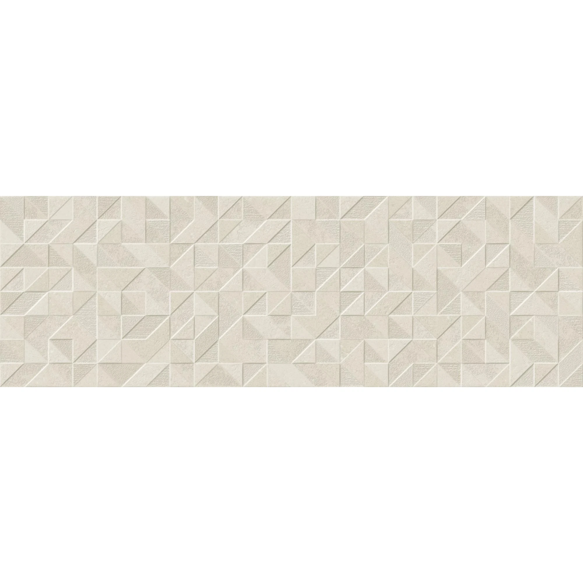 Изображение товара Плитка настенная Origami beige 25x75 см матовая рельефная для стен