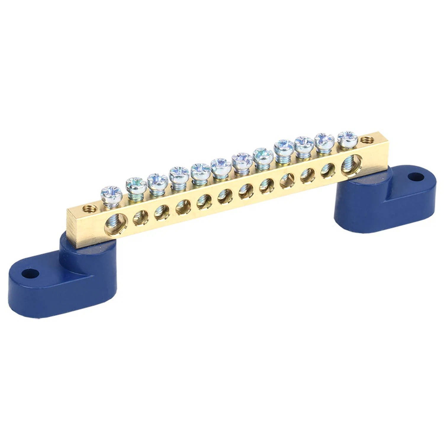 Изображение товара Шина нулевая Rexant 6x9 мм на угловых изоляторах 100 А 450 В