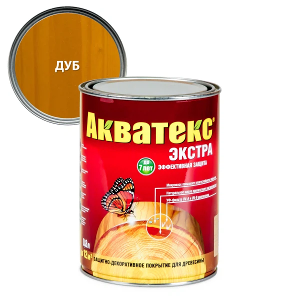 Защитно-декоративное покрытие акватекс экстра