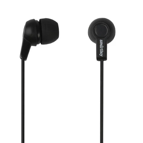 

наушники внутриканальные проводные jazz, smartbuy sbe-700, Черный