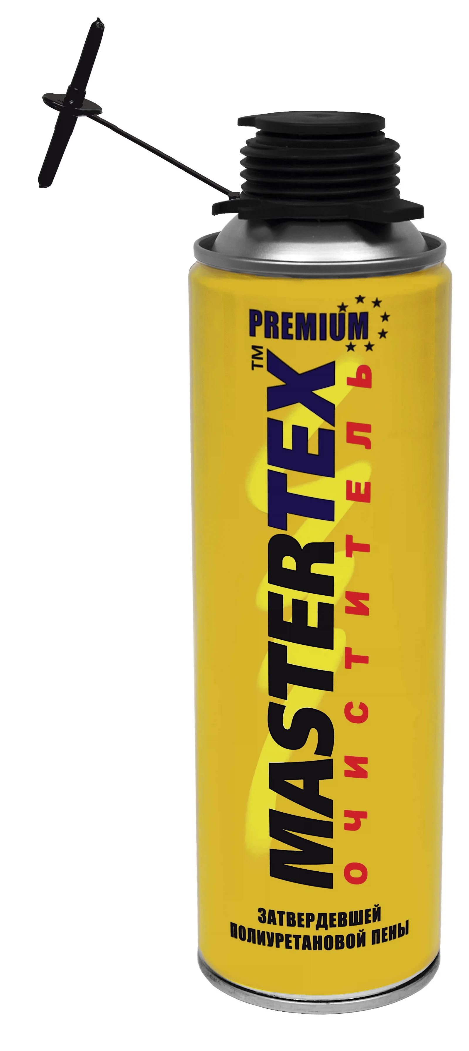 Изображение товара Очиститель затвердевшей монтажной пены MASTERTEX PREMIUM, 500мл.