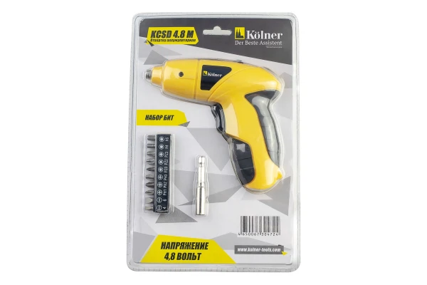 отвертка аккумуляторная 48 вольт kolner kcsd 48м кн48мцсд