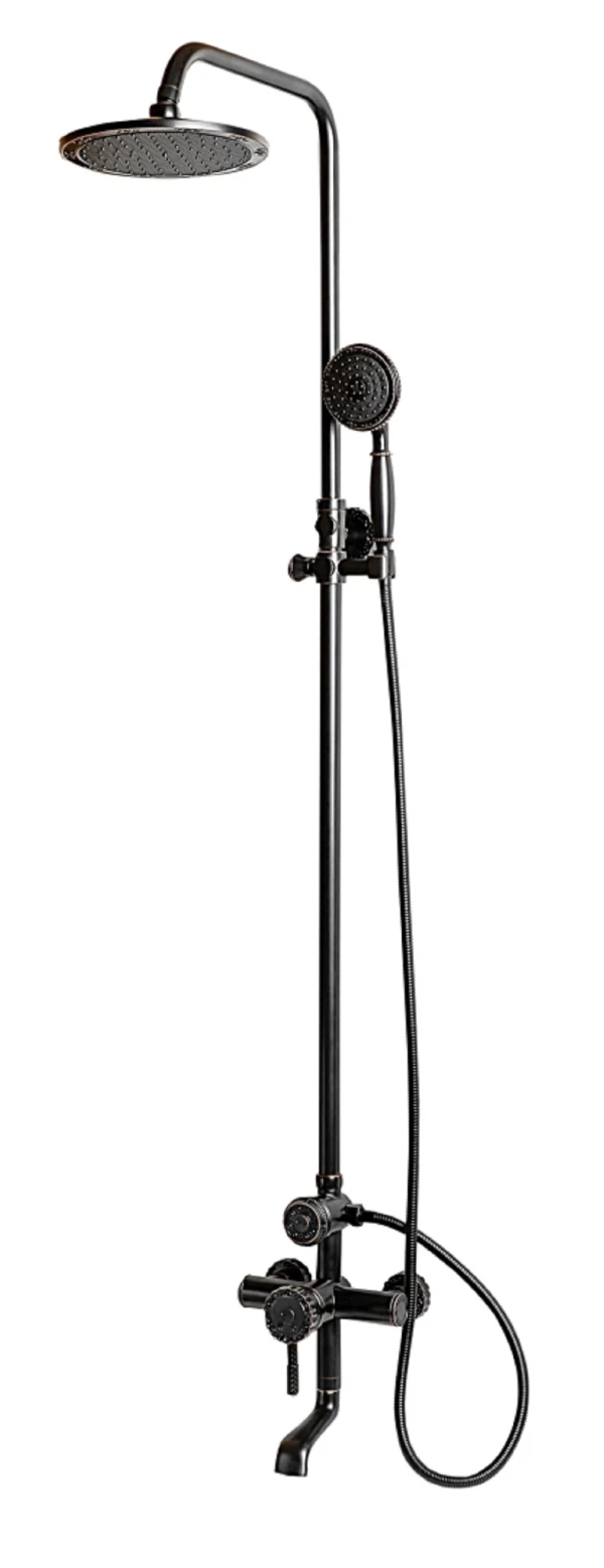 

душевая стойка milacio mc.102.bbr, Бронза