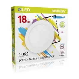 Светильник светодиодный Smartbuy 18Вт 220В 6500К 1440Лм 220мм IP20 SBL-DL-18-65K