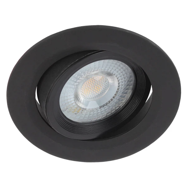 

светильник точечный эра kl led 22a-5 4k ip20 черный б0039687