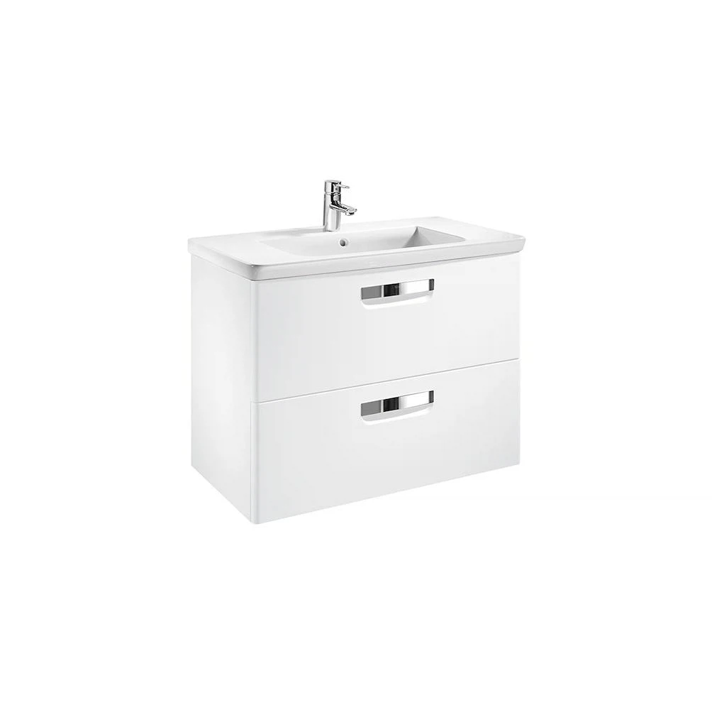 Изображение товара Тумба под раковину Roca The Gap ZRU9302733 влагостойкая МДФ ЛДСП современный стиль