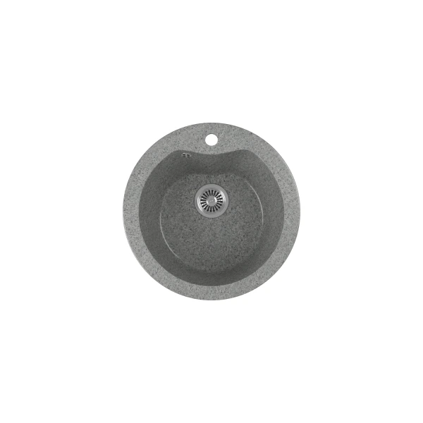

мойка кухонная мраморная greenstone 47,5x47,5 grs-08s-309 темно-серый