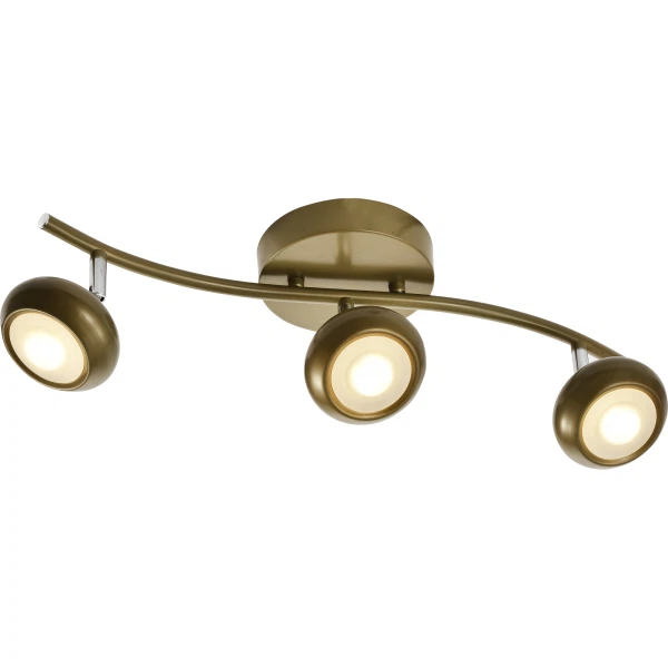 

спот toplight carissa tl1244y-03sg 3х5вт матовое золото