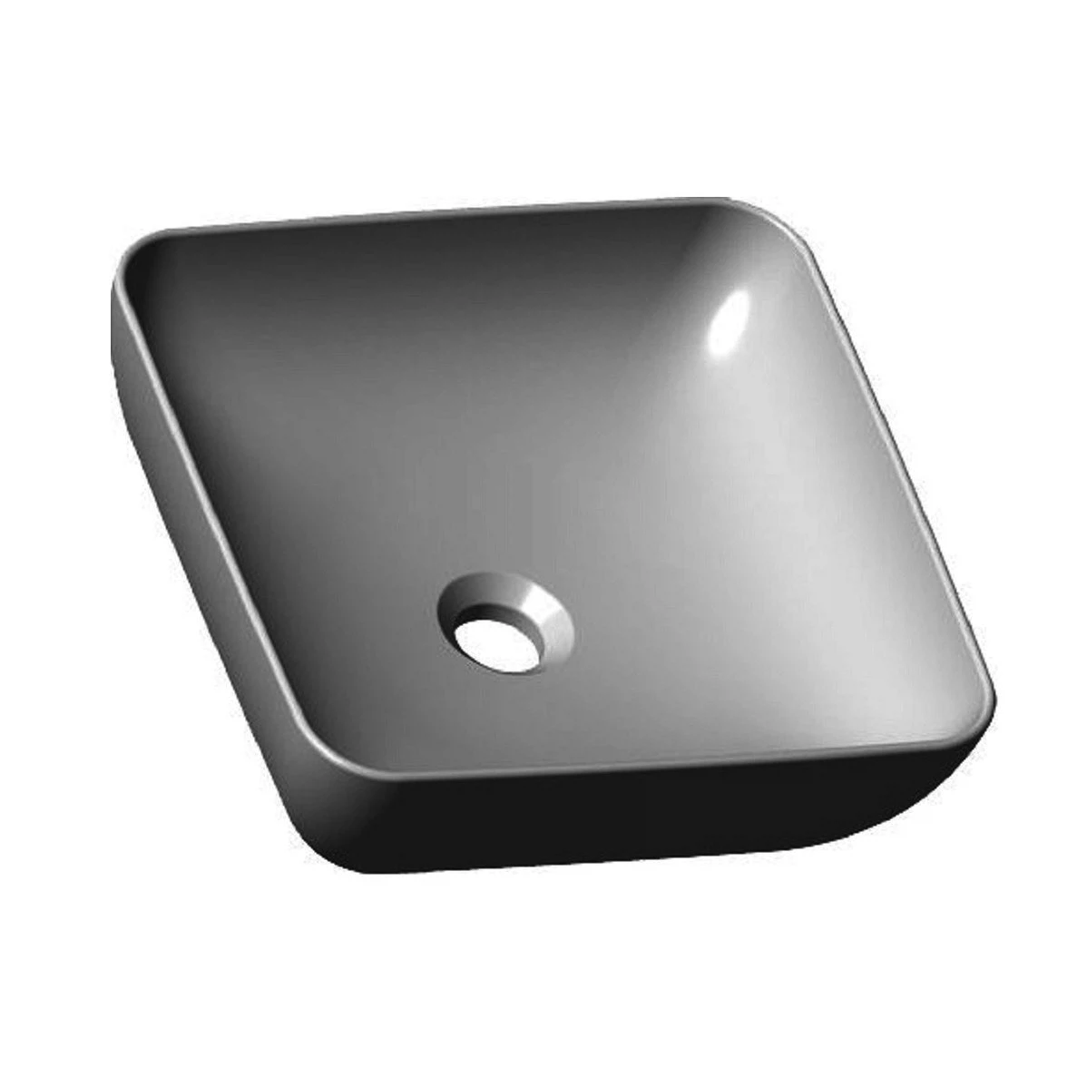 Изображение товара Накладная керамическая раковина Ravak UNI 380 S SLIM 38х38