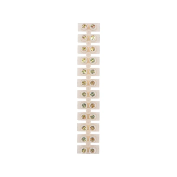 

колодка клеммная 12пар, 1,0-4,0мм2, 3а, белая (1шт), пэ, кв-4, proconnect, 07-5004-9