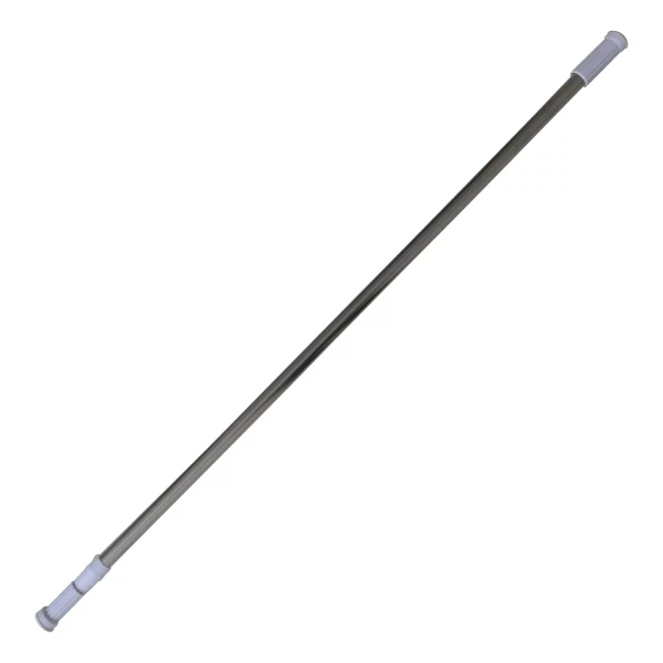 

карниз для ванной scr-2s, нерж. сталь, длина: 1,1-2 м, Серый