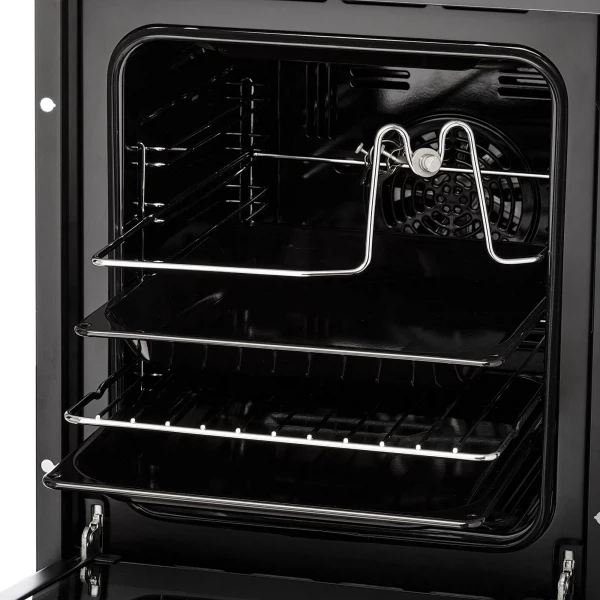 духовой шкаф электрический 45см черный krona corrente 45 bl