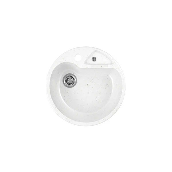 

мойка кухонная мраморная greenstone 50x50 grs-08k-331 белый