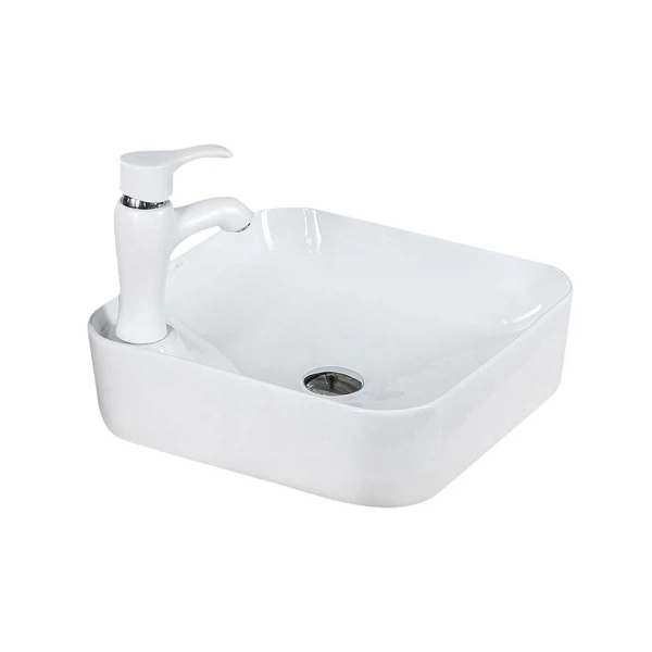 

раковина накладная melana 78112-805, Белый