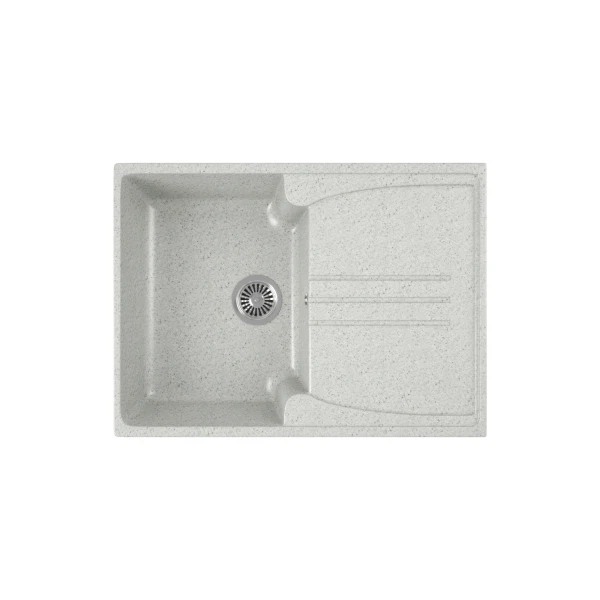 

мойка кухонная мраморная greenstone 68x50 grs-40s-310 серый