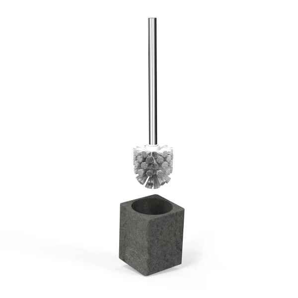 

ершик для унитаза stone black fora for-stn025bl, Черный