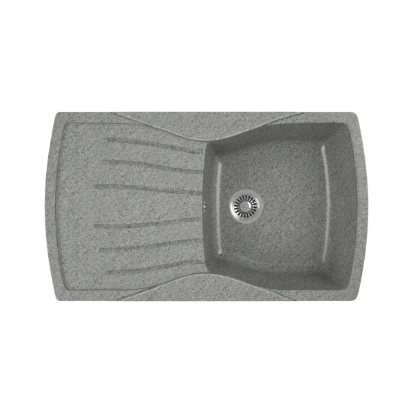 

мойка кухонная мраморная greenstone 86x50 grs-22-309 темно-серый