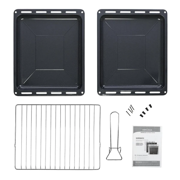 шкаф духовой электрический krona sorrento 60 ix независимый 00026367