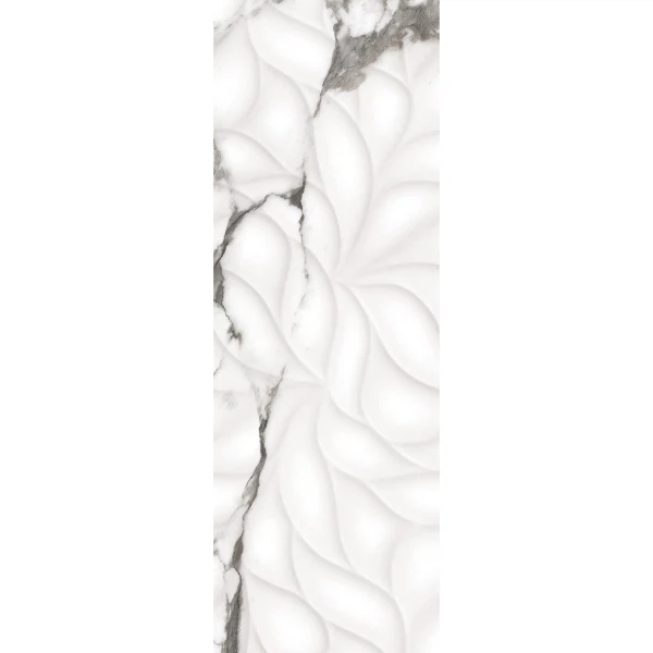 

плитка настенная royal bianco rel r белый 24,2*70 918291