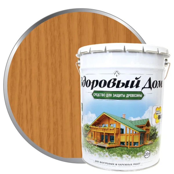 деревозащитное средство здоровый дом 20,0л орегон
