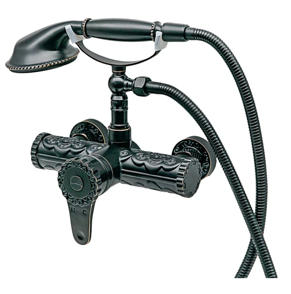 

смеситель для ванны с душем milacio mc.302.bbr