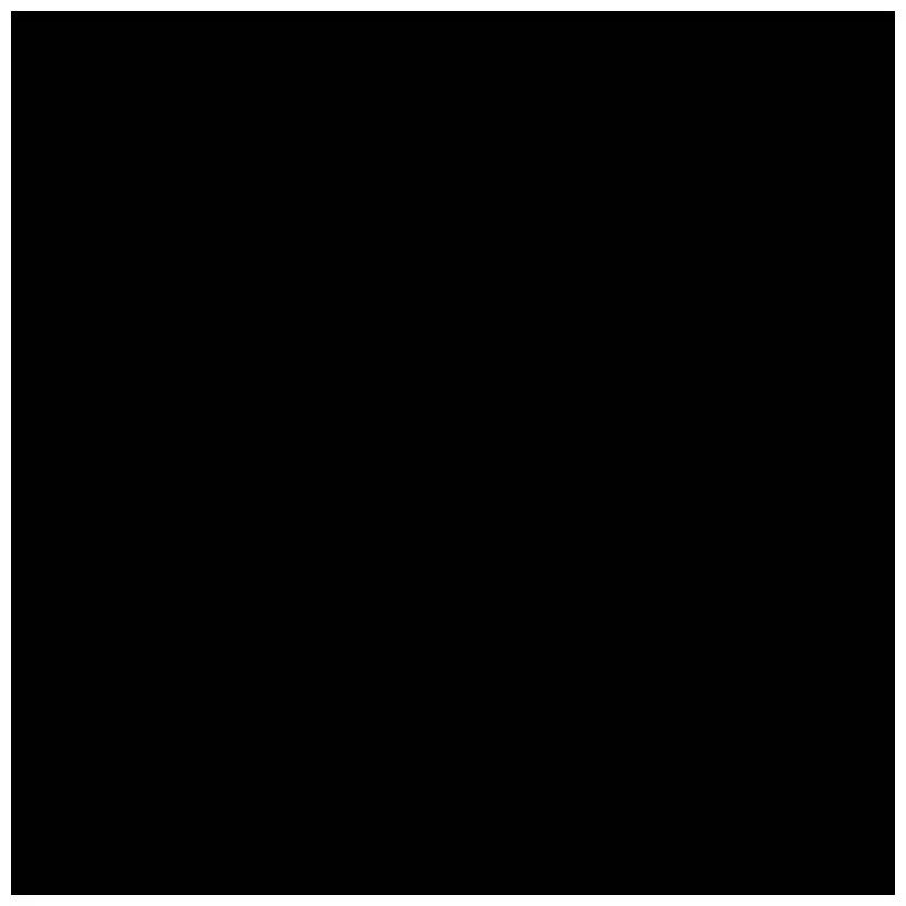 Изображение товара Плитка напольная Vela nero 42x42 см черного цвета от Azori
