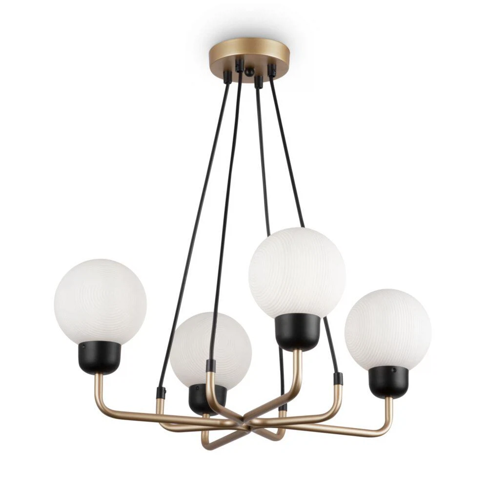 Изображение товара Люстра потолочная Freya Venetti FR5114PL-04G золото 4 лампы Е14