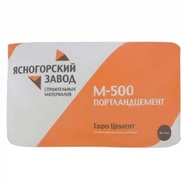 Цемент ЕВРОЦЕМЕНТ М500 Д0 ЦЕМ I 42,5Н, 50кг.