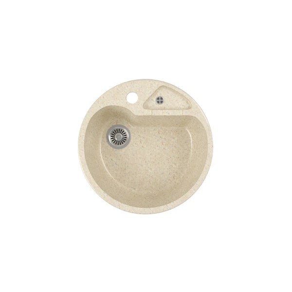 

мойка кухонная мраморная greenstone 50x50 grs-08k-328 бежевый