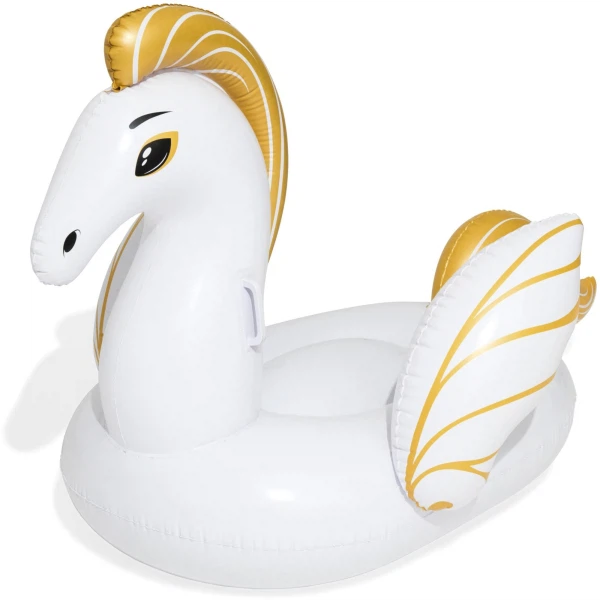 

игрушка для катания верхом пегас, 159х109см, bestway 41121