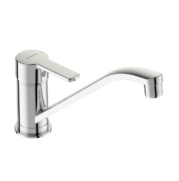 

смеситель для кухонной мойки vidima uno ba241aa, Хром