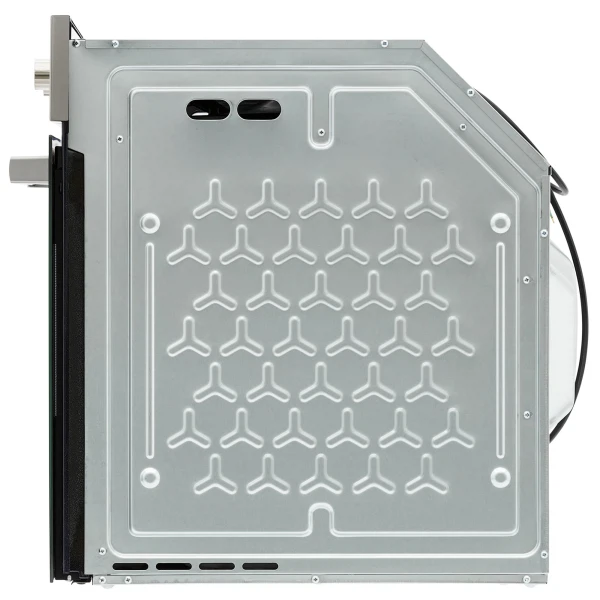 духовой шкаф электрический 60см черный нержавеющая сталь krona magnete 60 ix