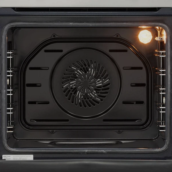 духовой шкаф электрический 60см черный нержавеющая сталь krona magnete 60 ix