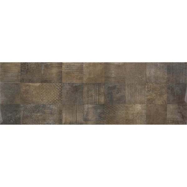 

плитка настенная jasper pi dark mt 25x75 коричневый 921555, Коричневая