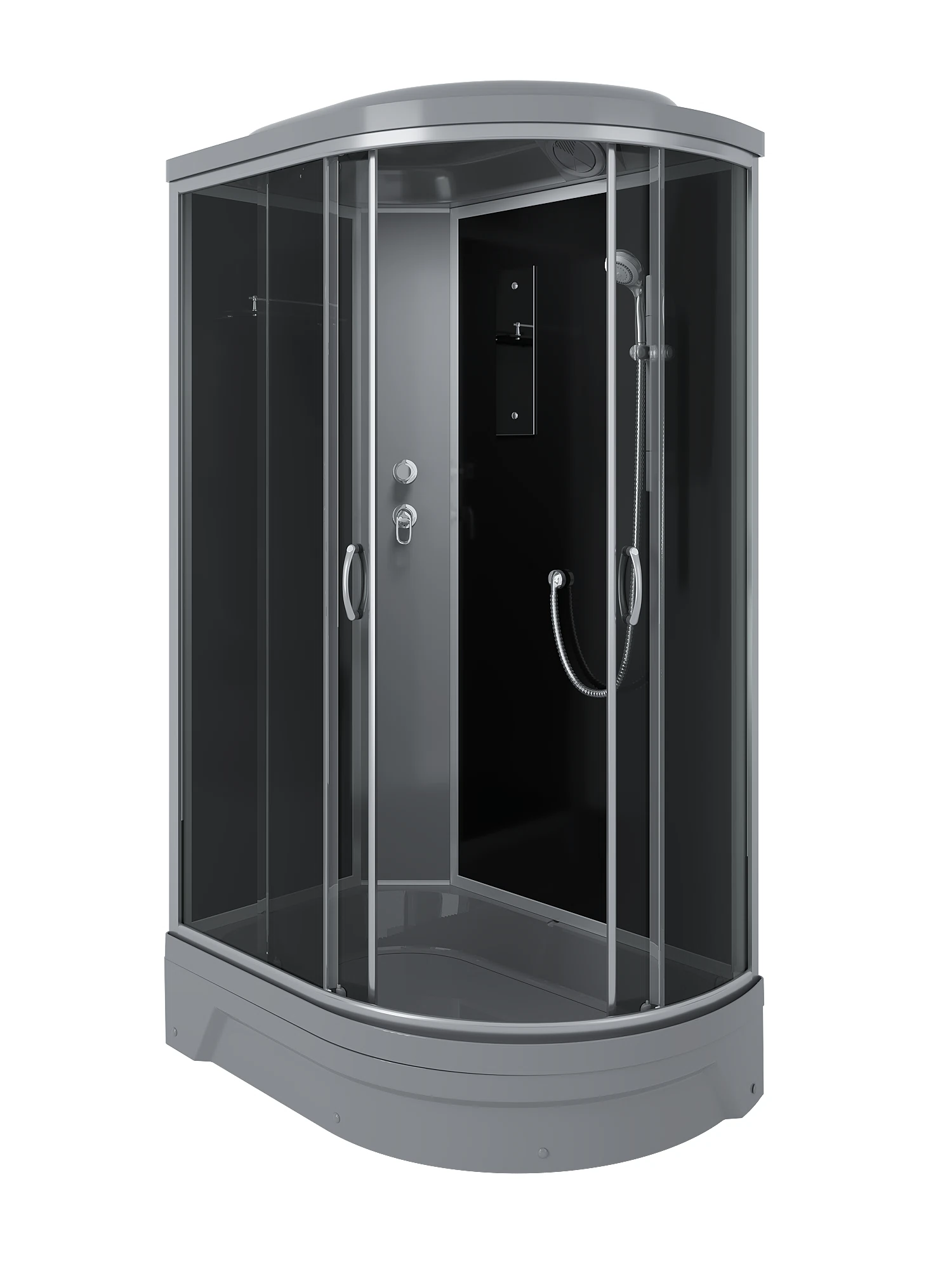 Изображение товара Душевая кабина ERLIT ER351226L-C2-RUS_GRAY (1200*800*2260) Изображение товара Душевая кабина ERLIT ER351226L-C2-RUS_GRAY (1200*800*2260)