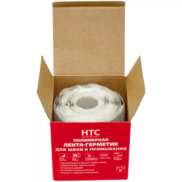 

герметик лента полимерная для швов и примыканий htc 5х0,10 м